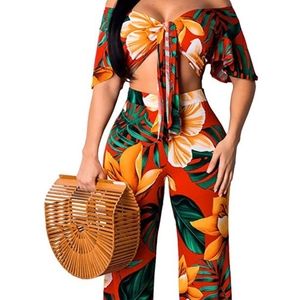 Two piece pants suit